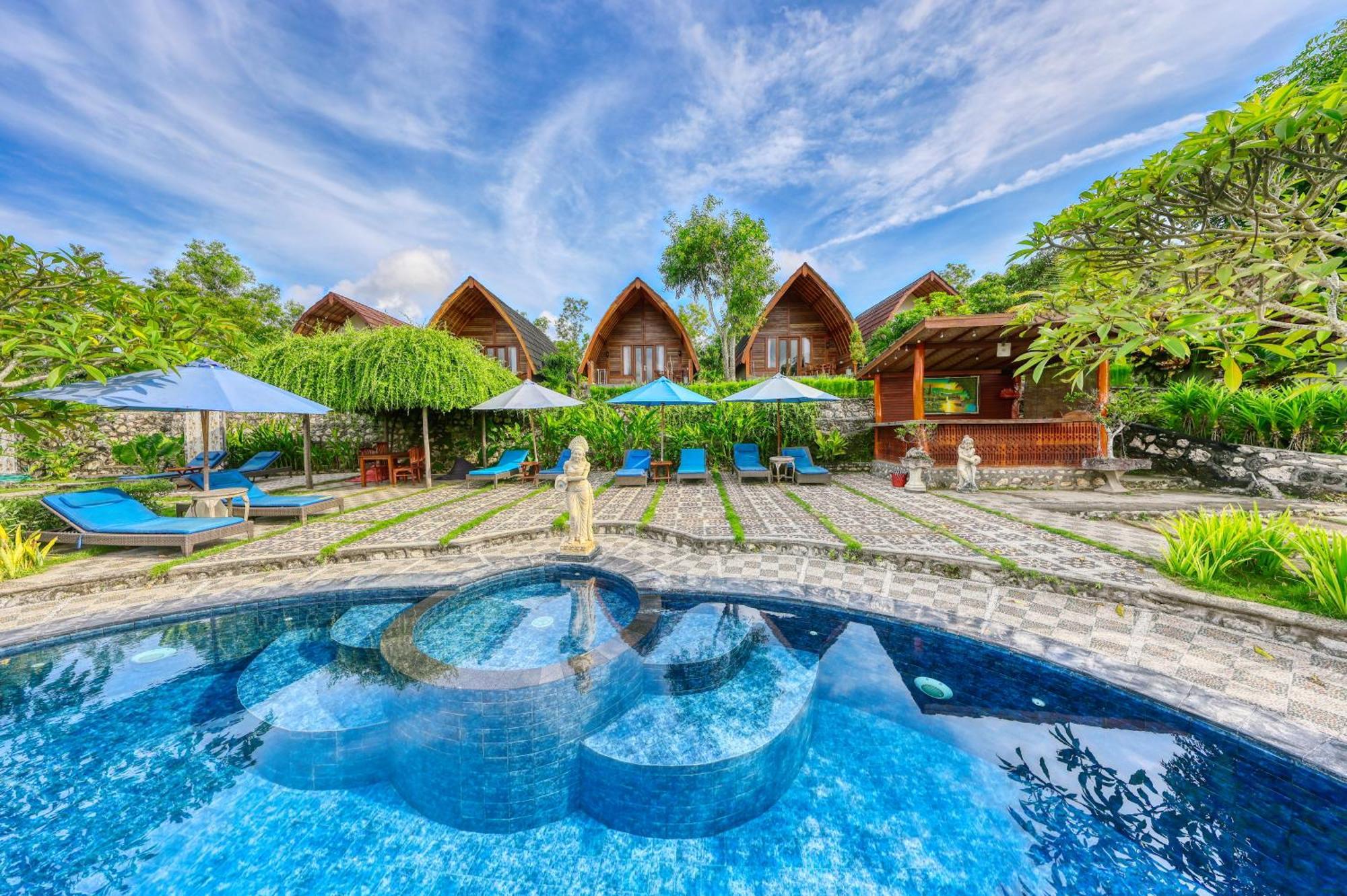 Bagia Bungalows Batumadeg Exterior foto